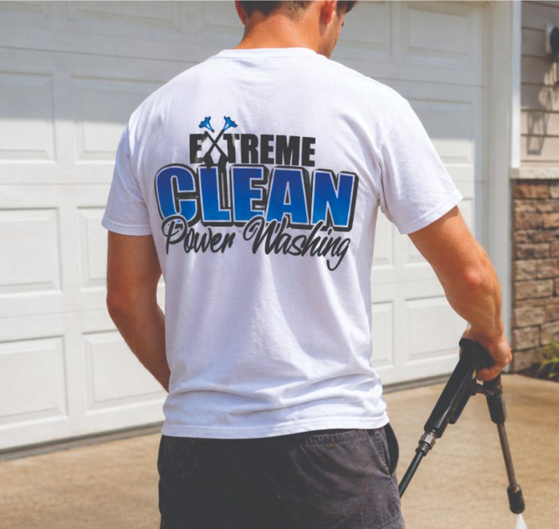 Joe, owner of Xtreme Clean Powerwashing, Garrettsville